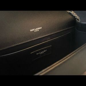 Brand New YSL Black and Silver Cross Body